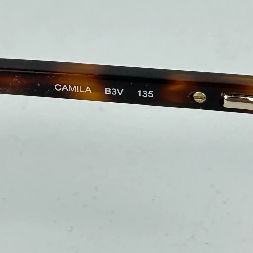 Banana Republic Camila Unisex Adult Eyeglasses Frame Black Half Rim 51-17-135 mm